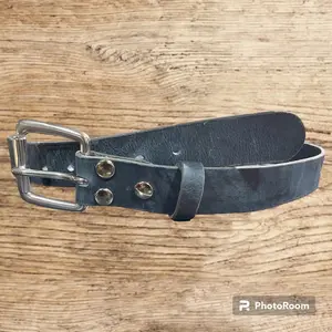 Navy Water Buffalo belt