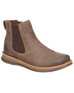 Born Men's Brody Distressed Ankle  Boot Round Toe - Bm0010017