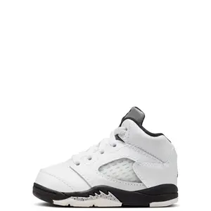 Toddler's Jordan 5 Retro White/Black-Sail (440890 110)