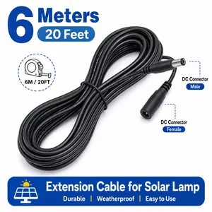 6M Extension Cord for Outdoor Solar Bug Zapper