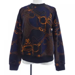 Pre-owned HERMÈS Cotton Small Leather Goods EPERON D'OR BANDANA36 Sweatshirt