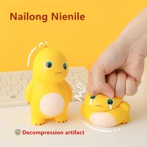 Cute Slow Rebound Stress Relief Toy, Funny Mud Hand Feel Decoration, Trendy Milk Dragon Squeeze Fun, Squishies, Perfect Gift for Anxiety
