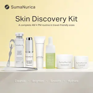 [SumaNurica] 6-Piece Skincare Routine Set – Cleanse, Hydrate & Anti-Aging Care (Mini Sizes)