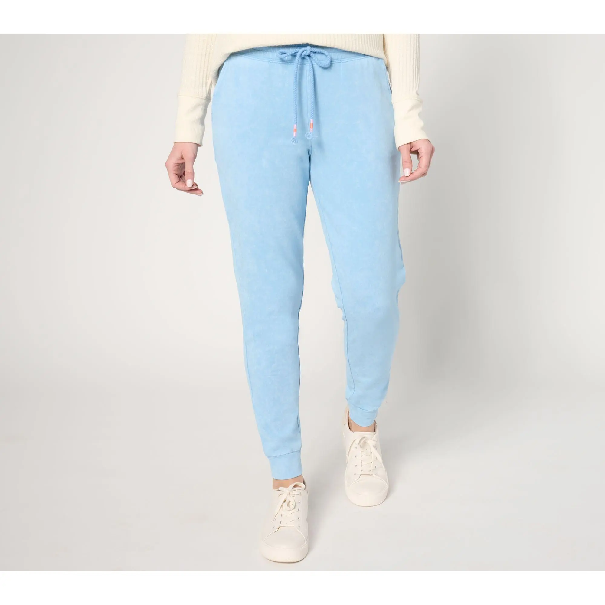 Denim & Co. Regular Washed French Terry Jogger Denim & Co. Regular Washed French Terry Jogger