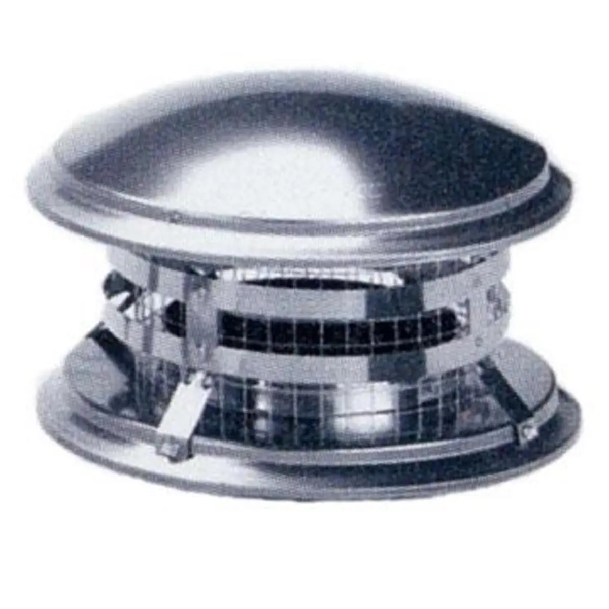 M&G Duravent 6DT-VC 6 in Stainless Steel Metal Chimney Pipe Rain Cap - Cleaning Spark Arrestor Screen, Removable Screws, Twist-Lock On Feature (Duratech Compatible for Home Improvement Patio Heaters Fire Pits)