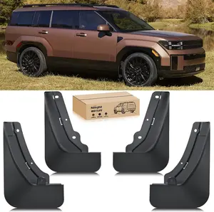 Nilight Mud Flaps for Hyundai Santa Fe 2024 2025, No Drilling Precision Fit Exterior Accessories Heavy-Duty Splash Guards Protection, Front & Rear Set Truck Protector Automotive Vehicle dealsforyoudays