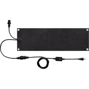 Snow Melting Mats,10 x 30 No-Slip Heated Snow & Ice Melting Mat Winter Heated Walkway Pad for,Steps (1PCS)