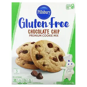 Pillsbury Chocolate Chip Premium Cookie Mix, Gluten Free, 17.5 oz (496 g)