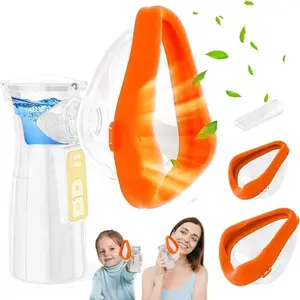 Rechargeable Handheld Humidifier, Portable Ultrasonic Air Humidifier, Usb Powered Humidifier, USB Electric Ultrasonic Atomizer with Accessories, Handheld Nebulizer Machine, Face Steamer, Personal Care Appliances for Home and Travel, Face Care Product