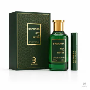 BHARARA Rey de Reyes Eau de Parfum 100ml for Men | Long Lasting Luxury Cologne | Premium Aromatic Woody Fragrance