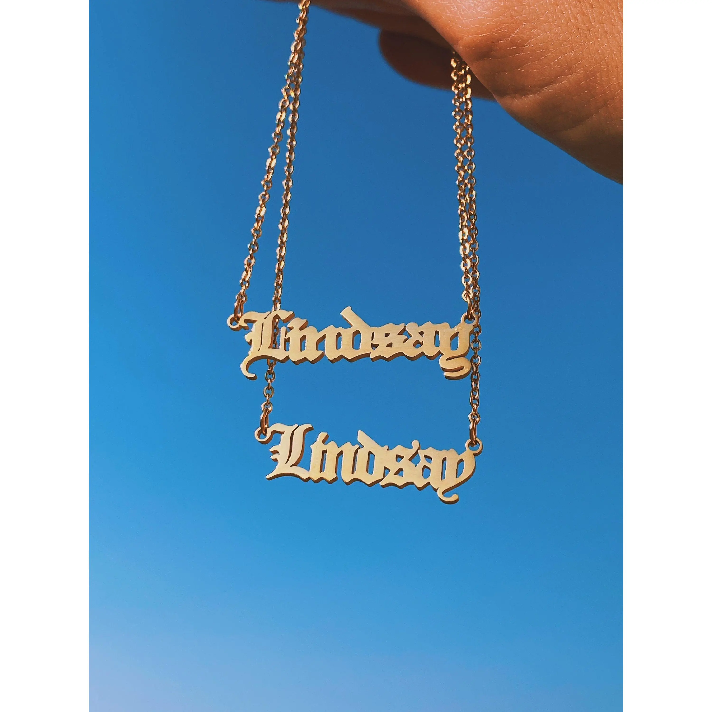 Custom Name Necklace Custom Name Necklace
