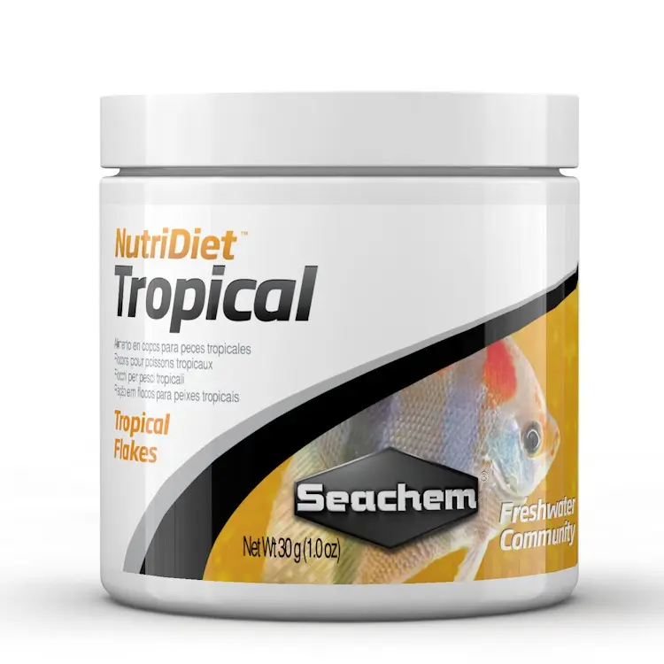 Seachem NutriDiet Tropical Flakes w/Probiotics 15g/0.5oz