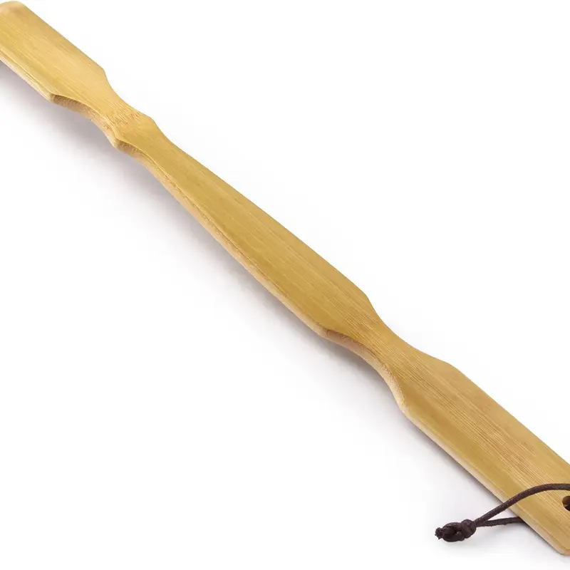 Bamboo Back Scratcher,100% Natural Bamboo Back Scratchers for Itching Relief,Strong & Sturdy 16.5 inches