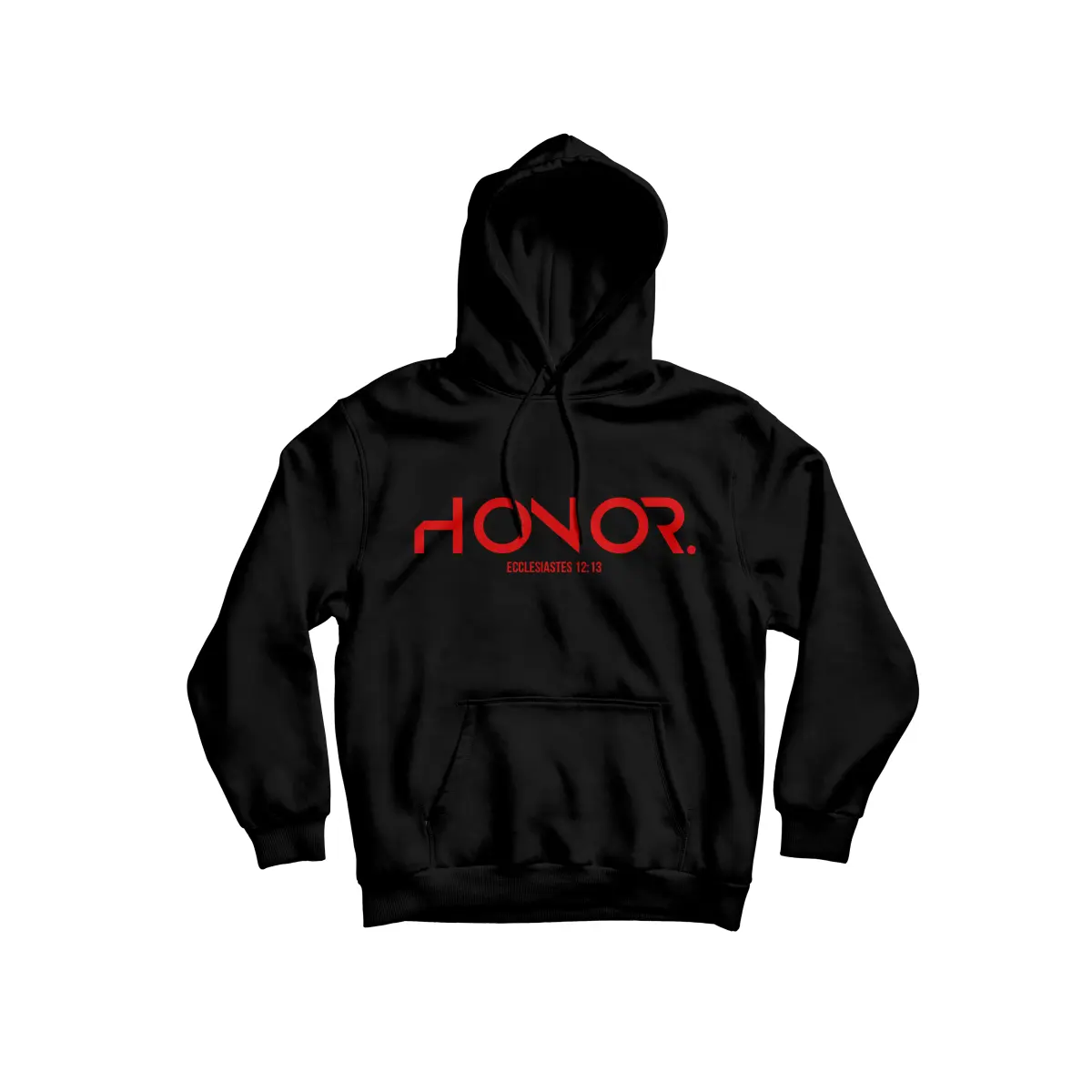 "Black & Red" Honor Hoodie