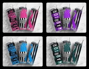 Cancer Awareness Choice - 20oz Tumbler