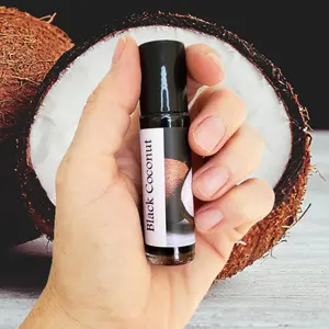 Black Coconut Perfume for Women | Roll-on Perfume Oil