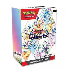Pokémon Trading Card Game: Scarlet & Violet—Prismatic Evolutions Booster Bundle