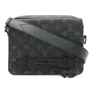 Pre-owned Louis Vuitton Canvas Shoulder Bags Steamer Monogram Eclipse 2way Shoulder Bag