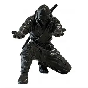 Ninja Warrior Pen Holder with Sword and Weapon Accessories, 2026 New 3D Printed Desk Organizer Stand with Sculpture, Unique Creative Stationery Gift for Office Home Classroom