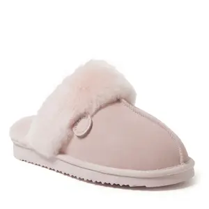 Fireside by Dearfoams Women's Sydney Genuine Shearling Scuff Slipper