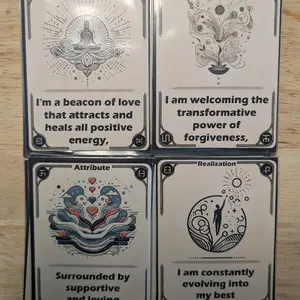 affirmation building cards