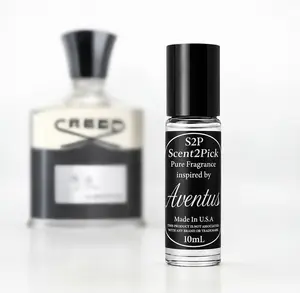 Aventus Roll-ON SCENT OIL - 10ml Alcohol-Free Long-Lasting Oil-Based Fragrance in Travel-Friendly Roller Bottle