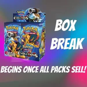 XY Evolutions Booster Box Break