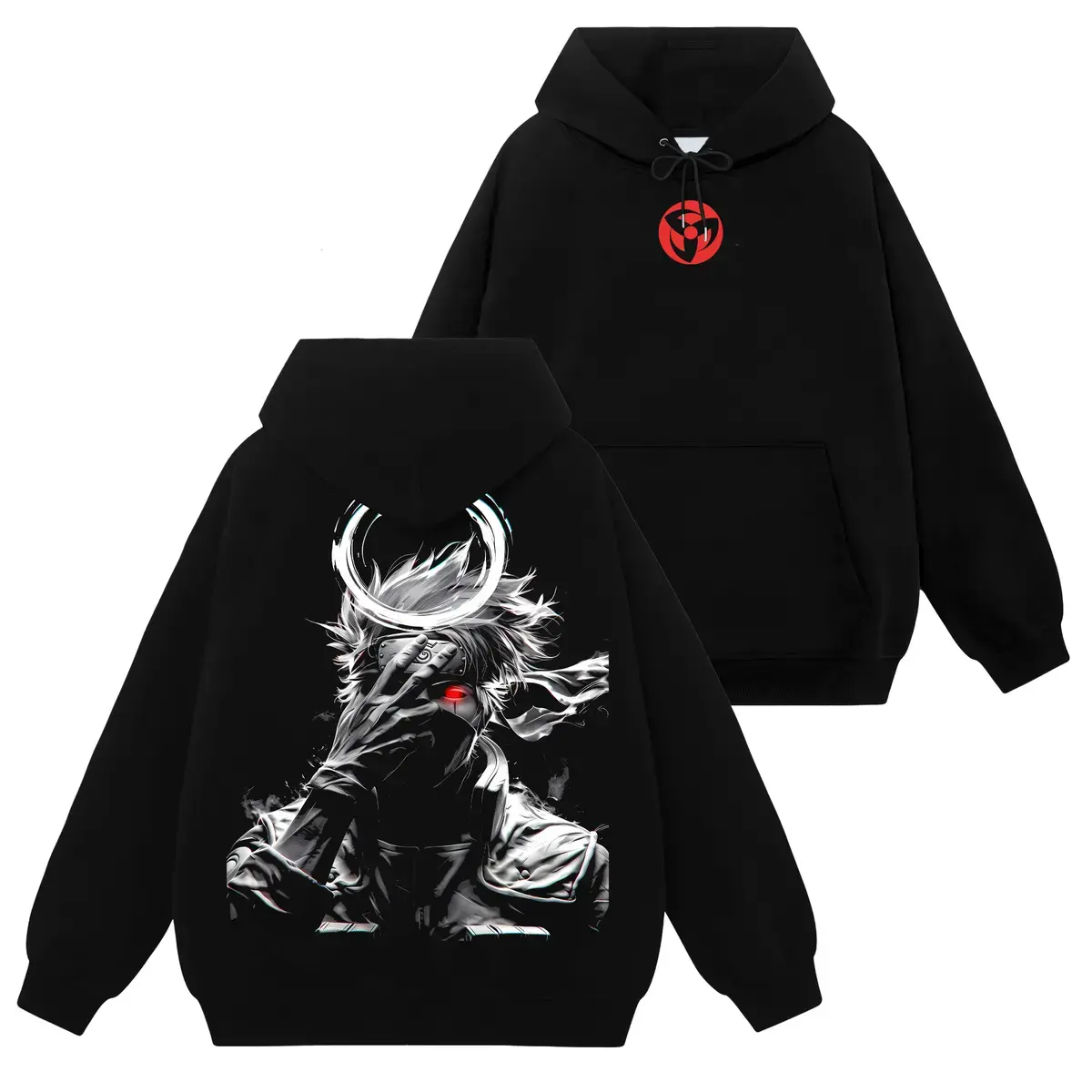 Limited Kakashi Hatake - Naruto Shippuden #138 Hoodie T-Shirt Sweatshirt, Retro Vintage Unisex Graphic 90s Cotton, Gift For Wibu, Anime Manga Y2K Streetwear Apparel Everyday