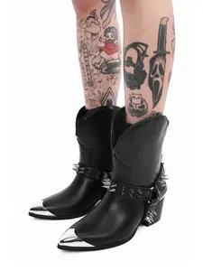Tommie Spiked Cowboy Boots FOXBLOOD