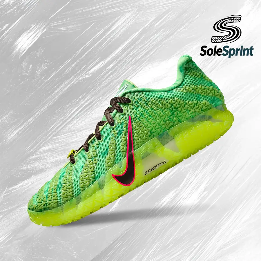 Nike Ja 3 Zombie Men's Lifestyle Sneakers, Vintage-Inspired with Shock-Absorbing Comfort for Streetwear and Casual Wear HV9924-700, Back-To-School, Gym & Street, Shock Absorb, All Seasons, Men's Shoes