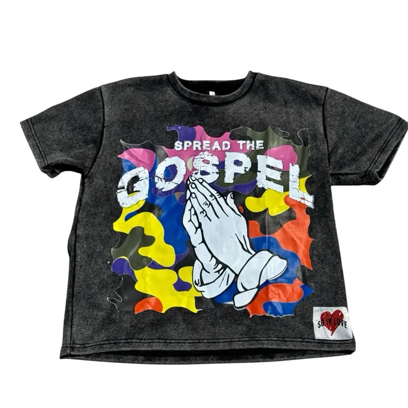 Spread the Gospel Dark Grey Tee