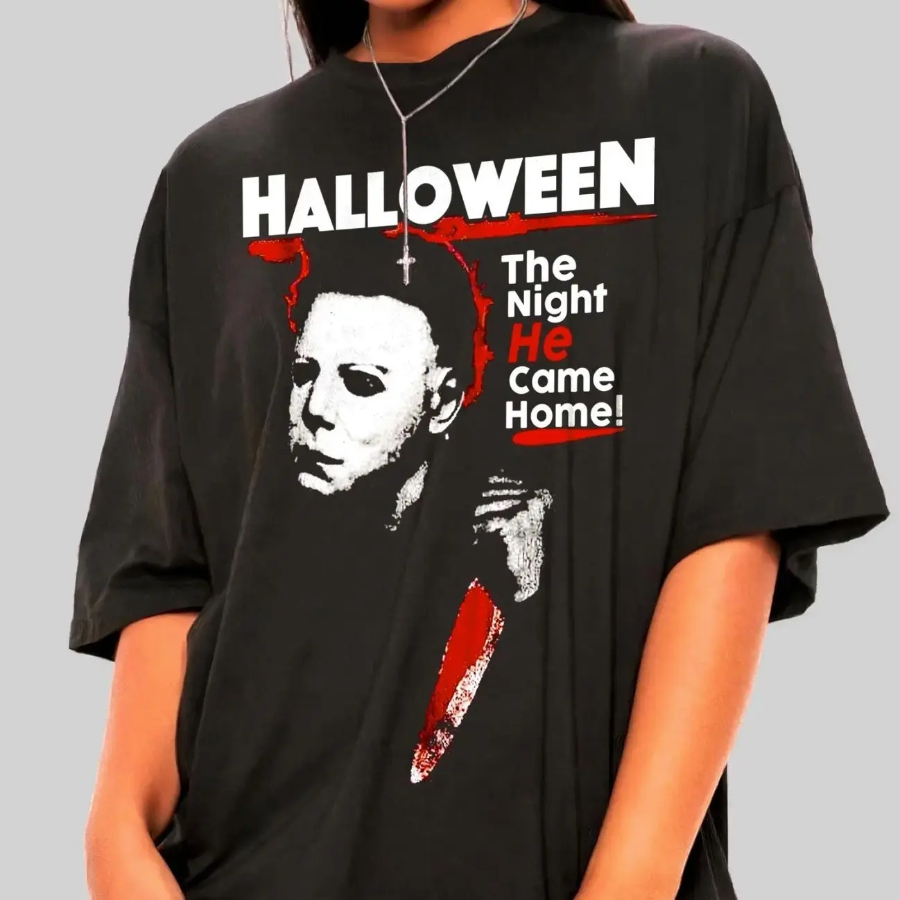 Michael Myers Shirt, The Boogeyman Tee, John Carpenter Gift, Night He Came Home Tshirt 37V