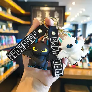 New Little Flying Dragon Keychain Toothless Doll Couple Pendant