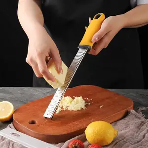 Multifunctional Stainless Steel Rectangular Blade Lemon Squeezer and Grinder, Easy Chopping, Slicing, Grinding Garlic Cheese Ginger Vegetables