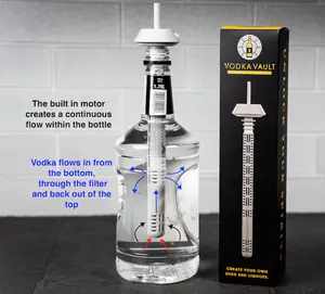 Vodka Vault Filtration and Infusion System for a Better Tasting Experience - Kitchen Utensil - Utensils