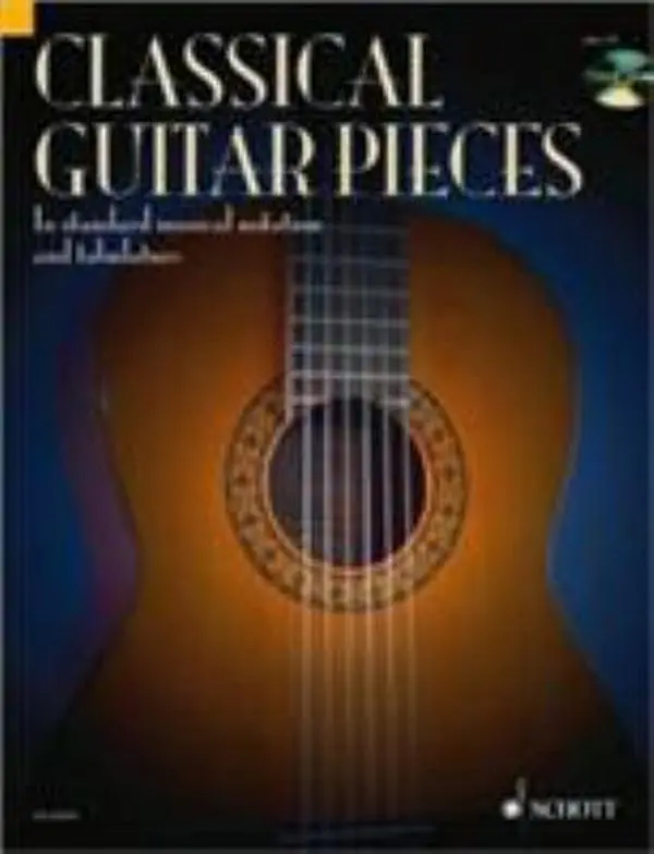 USED-Classical Guitar Pieces: 50 Easy-To-Play Pieces in Standard Musical Notation and Tabulature [With CD (Audio)] by Schmidt, Stephan (Paperback)