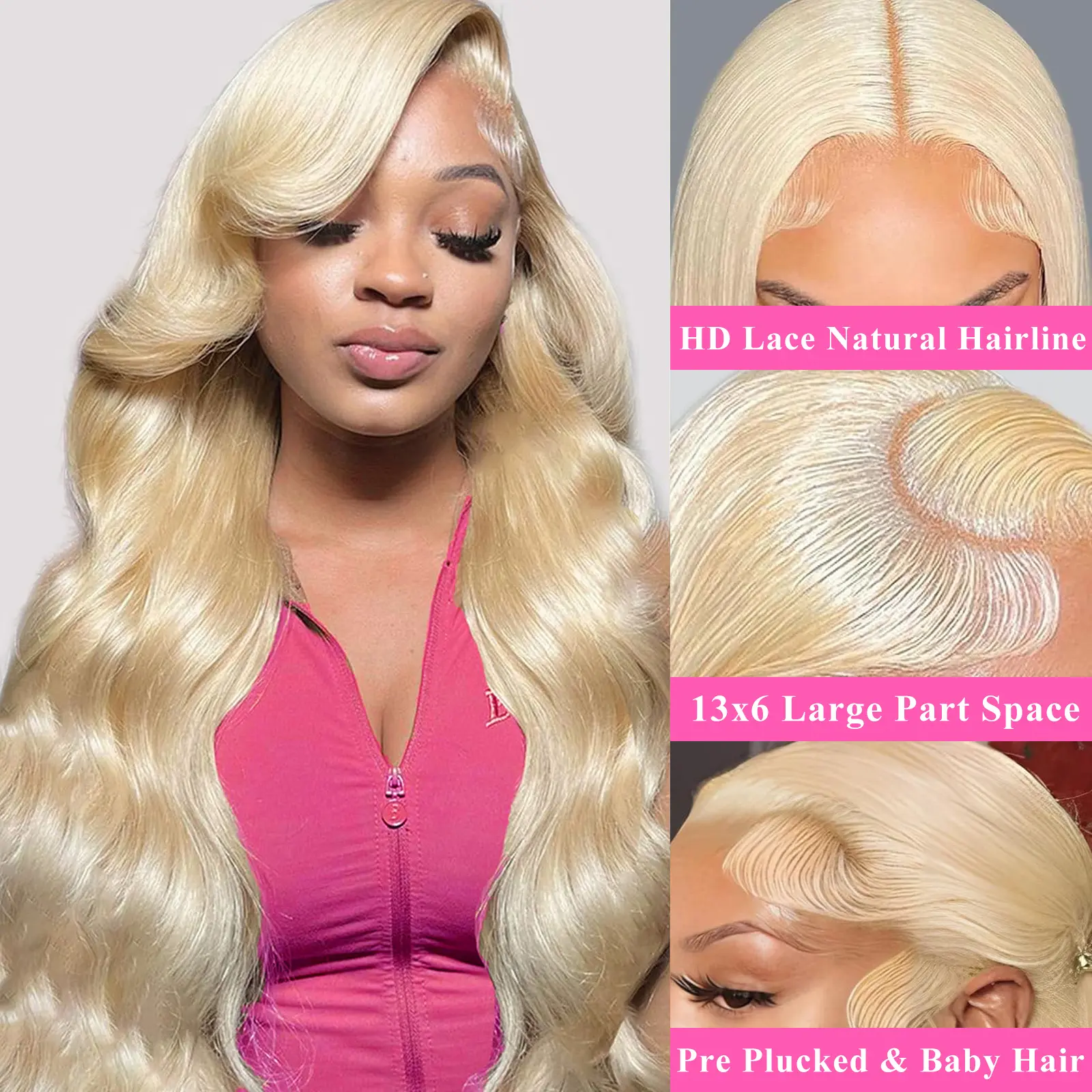 30 Inch Only $99】30 Inch 613/Highlight/Natural Black Color 