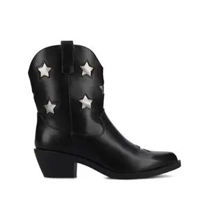 UNDERWOOD WESTERN STAR BOOTIES IN WIDE - Black