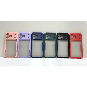 360-Degree Dual-Sided Scratch-Resistant iPhone Case - High-Clarity Transparent Back Panel - Precise Camera Cutouts with Built-in Lens Protection - Compatible with iPhone 17/16/15/14 Pro Max