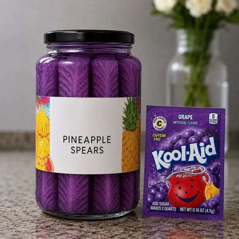 Ghetto Grape Pineapple Spears | Viral Kool-Aid
