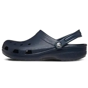 Women's Crocs Classic Clog Footwear - EVA, Slip-Resistant, Durable, Unisex Shoe Slipper in Navy Blue with Verifiable Credentials & Global Authentication Support