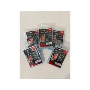 Ultra Pro Penny Soft Sleeves 5 Packs. 500 Sleeves for Pokemon, TCG, Sports and Non Sports