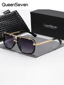 Unisex Simple Style Sunglasses, Trendy Casual Sunglasses for Travel & Daily Use, Fashion Accessories for Outdoor Activities, Classic Shades