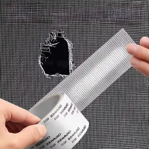 Window Screen Repair Tape 2 Counts Gray Self Adhesive Repair Patch ,Durable fiberglassfor Fix Window and Door Screens 2inchX157.5inch