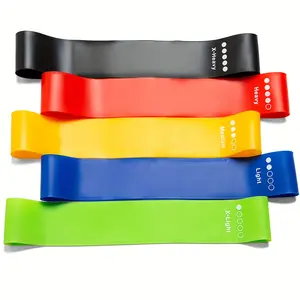 5pcs Resistance Bands, Exercise Bands, Workout Bands for Fitness,Yoga, Pilates, Flexibility Training, Home Workout, Stretching, Women Exercise Home Gym