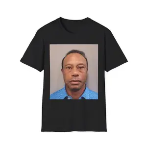 Tiger Woods Mugshot 2026 Tee Shirt