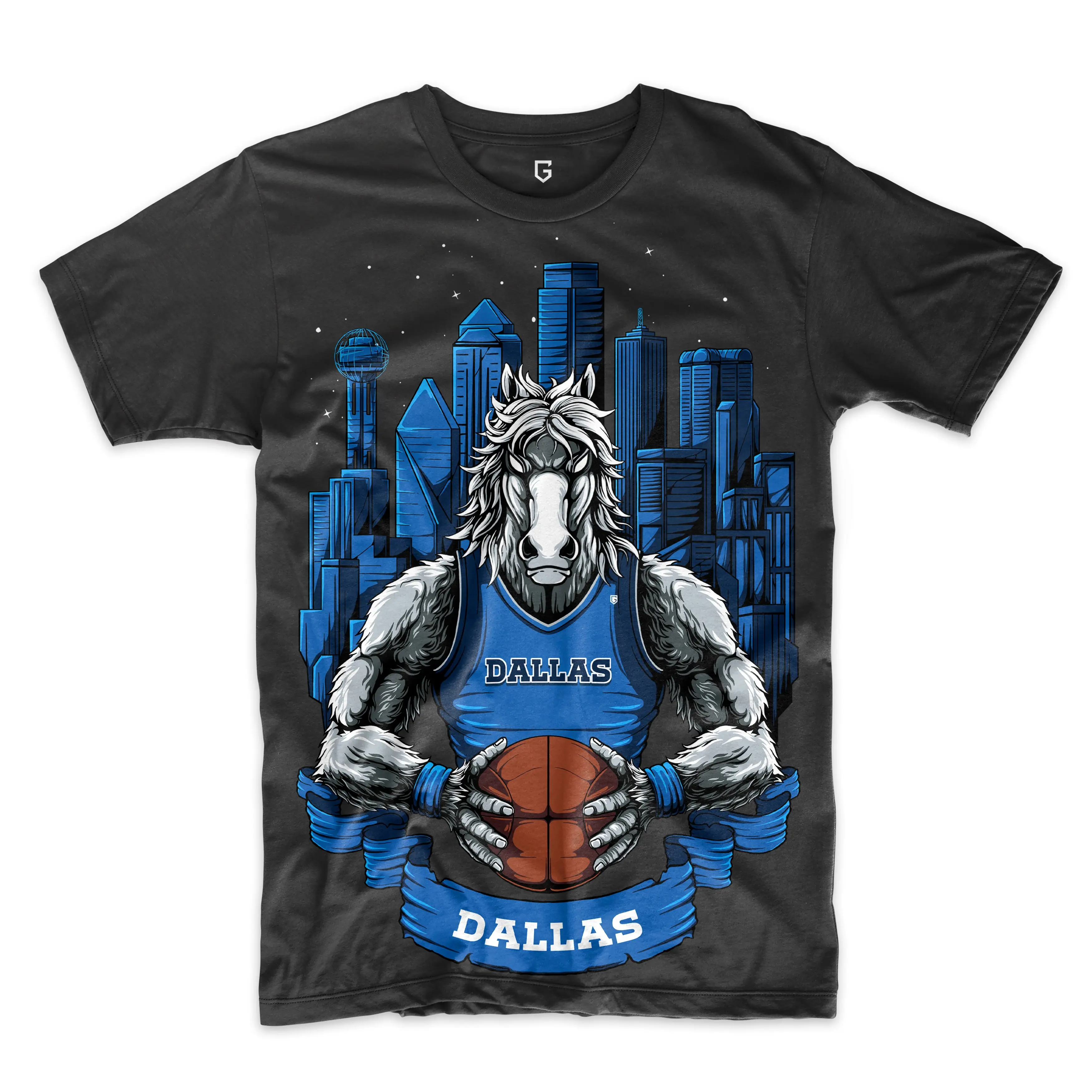Dallas Mavericks Basketball Men's T-Shirt