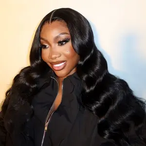 200 Density 18-36 Inch Body Wave Lace Front Human Hair Wigs Water Wave 13x4 13x6 HD Transparent Lace Frontal Wig For Women