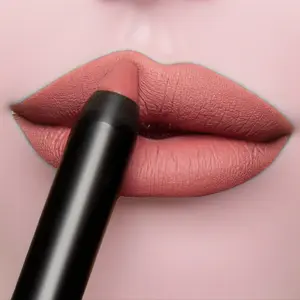 Pink Lipstick Crayon - Matte - Tip Toe