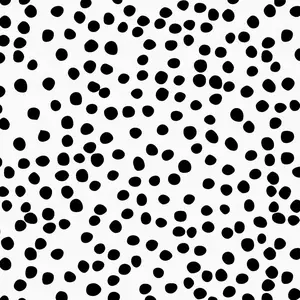 Peel and Stick Wallpaper Polka Dot Wallpaper Stick and Peel 17.7" x 118.1" Black Dot Contact Paper Decorative Black and White Wall Paper Removable Self Adhesive Vinyl Walls for Bathroom